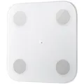 Xiaomi Mi Smart Body Composition Scale 2 Personenwaage (Messung von z.B. Gewicht, Fett und Wasseranteil, Fit Appanbindung für iOS/Android, bis zu 16 Personenprofile, max. 150kg), 30 x 30 x 2 cm