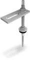 K2 SYSTEMS SolidRail Stockschraube M10x200 m. FZD mit Adapterblech