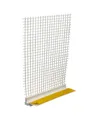 10x Anputzleiste mit Gewebe und Lippe 9 mm 200 cm = 20m Putzleiste Fensterleiste
