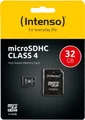 Intenso microSDHC 32GB Kit Class 4 - 3403480