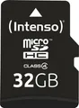 Intenso Flash-Speicherkarte microSDHC/SD-Adapter inbegriffen 32 GB (3403480)