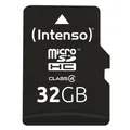 Intenso microSD 32GB Class 4 Speicherkarte inkl. SD-Adapter extern Datenspeicher