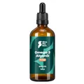 Premium Omega 3 Algenöl | hoch dosiert | Natürliches DHA & EPA für Herz, Gehirn & Sehkraft | vegan | 100ml | 40 Tage Vorrat | Orangengeschmack