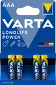 10x Varta Longlife Power Alkaline 4903-LR03-AAA-Micro