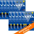 40 x Varta Longlife Power Batterien AAA Micro LR03 4903 1,5V ex High Energy LR3