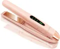 SUNMAY Glätteisen Kabelloser Titan Haarglätter 2in1 Locken & Glätten, Mini Reise Haarglätter Akku 5000mAh für schnelles Styling unterwegs