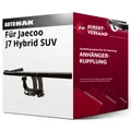 Für Jaecoo J7 Hybrid SUV (Auto Hak) Anhängerkupplung horizontal abnehmbar neu
