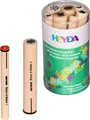 Heyda Stempel HEYDA 204888445 Stempel-Set Mix& Match Blüten & Blätter Holz