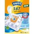 swirl MicroPor Plus S 67 Staubsaugerbeutel - 4 Stück 179459