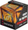 Shashibo Formwechsel-Box – Preisgekrönter, patentierter Zappelwürfel mit 36 Seltenerdmagneten – lässt Sich in über 100 Formen verwandeln (Savannah)