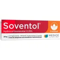 SOVENTOL Hydrocortisonacetat 0,25% Creme 20 g PZN 10714373
