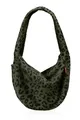 Reisenthel MOONBAG Umhängetasche Tragetasche Olivgrün Polyester Teddystoff 24 L