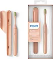 Philips One Elektrische Zahnbürste HY1200/25 USB Silber Schallzahnbürste Akku