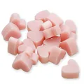 Florex Schafmilchseife rosa mini mini Herz 50 Stück Magnolie Seife im Organzasäc