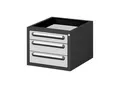 STIER Unterschrank Container Premium mit 3 Schubladen BxTxH 480x600x395 mm (907439)