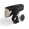 FISCHER Fahrrad LED-Frontlicht 100 Lux Fernlicht, mit Sensormodus, IP44, 50690