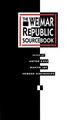 The Weimar Republic Sourcebook (Weimar & Now: German C by Kaes, Anton 0520067754