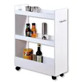 Kesper |Nischenregal, Material: FSC-zertifizierte Spanplatte, melaminbeschichtet, Maße: 60 x 22 cm, Höhe: 78 cm, Farbe: Weiß | 24852 13