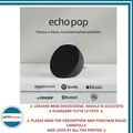 Echo Pop Lautsprecher Smart Bluetooth Mit Alexa, Kompakt Und Mächtig Anthrazit