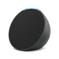 Echo Pop Smarter Bluetooth-Lautsprecher mit Alexa anthrazit