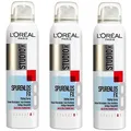 3x 250ml Loreal Paris Studio Line Spurenlos FX Styling Spray 24H Haarspray Lack