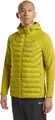 Jack Wolfskin Hybride "ROUTEBURN PRO HYBRID M", mit Kapuze, Gr. XXXL (60), chartreuse