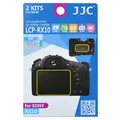JJC LCPRX10 LCD Guard Film Kamera Display Displayschutzfolie für SONY RX10 M2 II