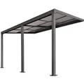 Home Deluxe Terrassenüberdachung Solis Deluxe 579 x 295 x 233/272 cm Anthrazit