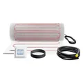 Stiebel Eltron Elektrische Fussbodenheizung für grosse Flächen, Komplettset 2,5 m², 100 W/m², FTM 100/2.5 Set Plus (205666)