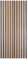 Conacord Streifenvorhang Türvorhang, 90x200 cm, braun-beige