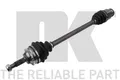 NK Antriebswelle 503948 für CLIO RENAULT KC0 FC0 KANGOO 2 THALIA 1 SB0 BB0A BB0F