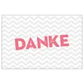 10 Stück Premium Dankeskarten (Klappkarten) mit Umschlägen, Danke Karten Geburt