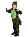 Rubie´s Kostüm Grüner Drache Kostüm, Overall Junpsuit Größe 128, Cooles und gleichzeitig kuscheliges Drachenkostüm