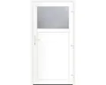 RORO Nebeneingangstür Missouri weiß/weiß 980 x 1980 mm DIN rechts nach außen öffnend 1/3 Glas mit 5-fach Verriegelung