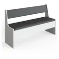 Vicco Küchenbank, Weiß, Holzwerkstoff, Rechteckig, 41.5x50x41.5 cm, Esszimmer, Bänke, Sitzbänke