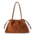 Coccinelle Dulse Schultertasche Leder 39 cm braun TAS041483