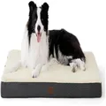 Bedsure Orthopädisches Hundebett 91x69x7,6cm Grau