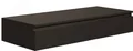 Selsey Bemmi – Hängeschreibtisch / Schminktisch mit Schubladen, Schwarz, 120 cm