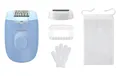 Philips Epilierer Series 4000 BRE247/00 – kabelgebunden, 2 Stufen, LED, Blau