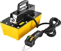 VEVOR 10.000 PSI Lufthydraulikpumpe, 2,3 L Behälter, NPT 3/8 Zoll Auslass, NPT 1/4 Zoll Einlass, Kunststoff-Lufthydraulikpumpe mit Fernbedienung, für Automobilrahmenmaschinen & Hydraulikpressen