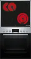 BOSCH HND411LS67 Serie 4, Einbauherdset (Glaskeramikkochfeld, , 71 l)