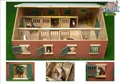 Van Manen Pferdestall mit 7 Pferdeboxen 72,5 x 60 x 37,5 cm