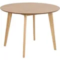 ebuy24 Roxby Esstisch Ø105cm EichenDekor