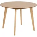 Esstisch Roxby  Ø105 cm - Eiche - Braun