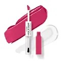 Wet n Wild Megalast Lock n' Shine, Dual-Ended Lip Color and Clear Gloss, Vitamin E and Jojoba Oil Enriched Formula, Irresistable Shade