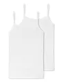 Schiesser 95|5 Spaghetti Tops 4er Pack White 38