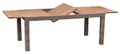 MX Gartentisch Ausziehtisch 180/240x100cm Holztisch Geflecht Esstisch Terrasse