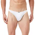 Bruno Banani Herren String Check Line 2.0 Tanga, Weiß (Weiß Karo 1612), (Herstellergröße: XX-Large)