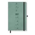 Trötsch Taschenkalender A6 Soft Touch Premium Aquamarin 2027: Terminkalender