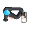 Theragun Pro Plus Handheld Massagepistole- Bluetooth ermöglichte die Percussion -Massagepistole zur Schmerzlinderung - Tiefgewebe -Muskelmassagebast (Schwarz - Pro Plus)